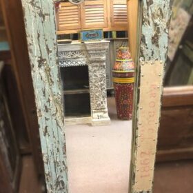 KH10 1541 indian furniture shabby beach chic mirror slim front