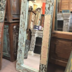 KH10 1541 indian furniture shabby beach chic mirror slim right