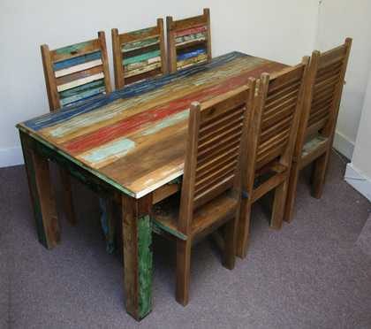 k45-rd180+dsc02474(6)-4 indian furniture dining set reclaimed redstripe
