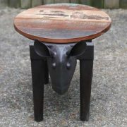 k49-dsc00576 indian furniture unusual table cow finish