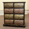 k51-579 indian furniture chest drawers jewelry unusual drawers