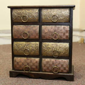 k51-579 indian furniture chest drawers jewelry unusual drawers