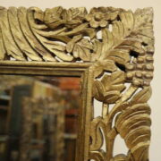 k51-IMG_8355 indian furniture mirror carved corner detail