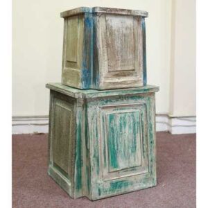 k55-725 indian furniture side table reclaimed different