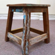 k55-757 indian furniture stool reclaimed charming