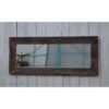 kh10-m-8095 indian furniture mirror wood