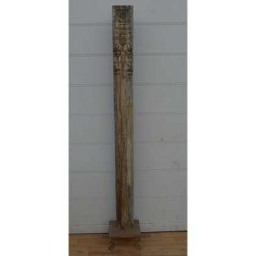 kh11-RS-11 indian furniture vintage wooden pillar tall
