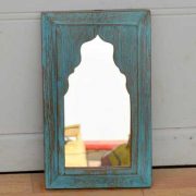 kh11-RS-23 indian mughal mirror blue