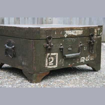 kh7-kr-70b indian furniture box storage military original closed