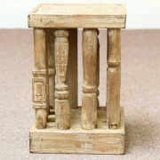 kh11-RS-39-c indian furniture wood stool side table another side