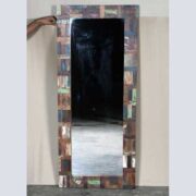 k62-40214 indian furniture mirror reclaimed tall narrow full length