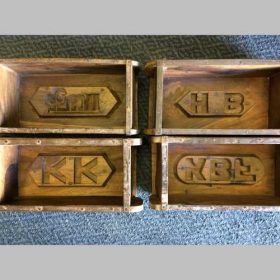 k64-60104 indian furniture single vintage brick mould