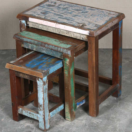 Reclaimed Nest of Tables