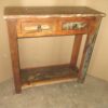 k64-60132 indian furniture reclaimed console simple two drawers