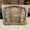 KH16 93 indian accessory gift hand carved old stone with ganesh main