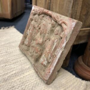 KH16 93 indian accessory gift hand carved old stone with ganesh corner