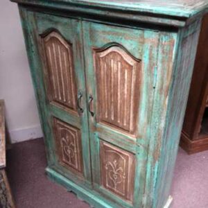 kh16 RS18 27 indian furniture cabinet medium shelved right