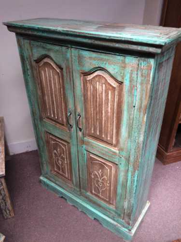kh16 RS18 27 indian furniture cabinet medium shelved right