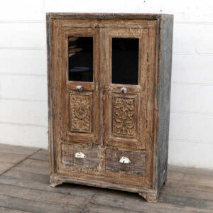 kh18 102 indian furniture cabinet reclaimed tall angle