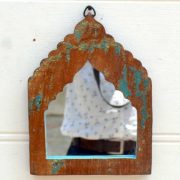 kh19 RS2020 001 india accessory mirror small arch green blue brown