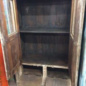 kh18 102 indian furniture cabinet reclaimed tall open