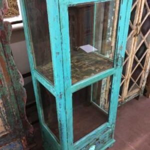 kh18 104 indian furniture cabinet glass door display right