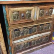 kh20 173 indian furniture buddha chest of drawers reclaimed left