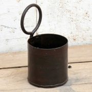 kh19 RS2020 022 indian small metal pot with ring handle side
