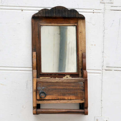 kh19 RS2020 060 indian hanging barbers mirror reclaimed front
