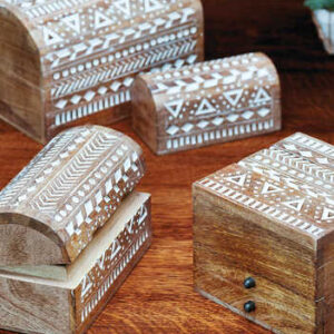 BX201 BX200 namaste indian accessory gift boxes aztec