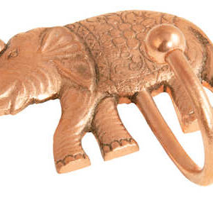 HK43 namaste indian accessory gift hook elephant copper