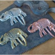 HK43 namaste indian accessory gift hook elephant range