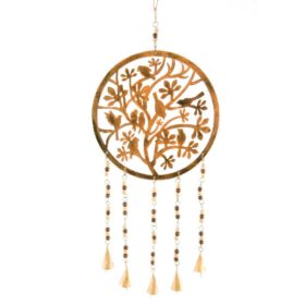 MD214 namaste indian accessory gift windchime birds beads