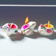 CA7 namaste accessory gifts ceramic candles animal lit
