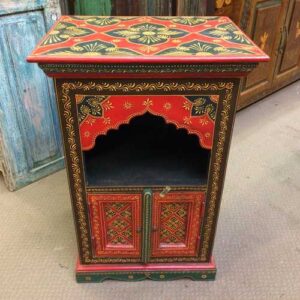 k72 9357 Painted Mihrab Cabinet Front
