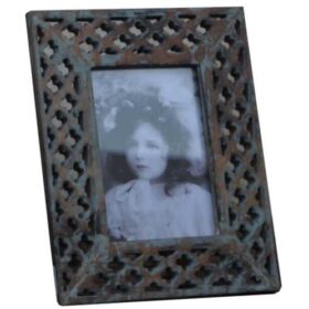 kh12 m 9223 indian photo frame lattice angled