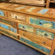 kh16 RS18 60 indian furniture sideboard drawers storage reclaimed right