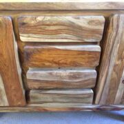 k70 1931 indian furniture sideboard sheesham 4 drawer centre