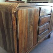 k70 1931 indian furniture sideboard sheesham 4 drawer edge