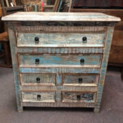 k73 40208 indian furniture pastel chest of drawers front