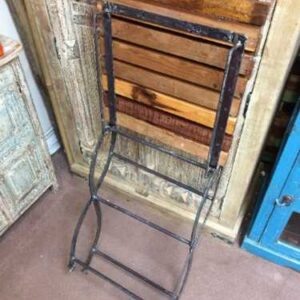 k74 2498 indian furniture chair folding reclaimed iron folded