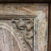 k74 78 indian furniture small old cabinet carved door close