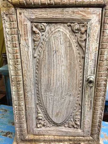 k74 78 indian furniture small old cabinet carved door door