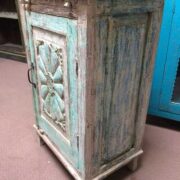 k74 3100 old floral door cabinet mint right