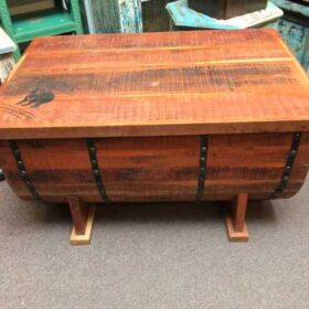 k74 34 indian furniture trunk coffee table storage barrel front