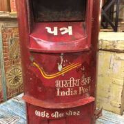 KH22 104 A indian accessory letterbox red unique close