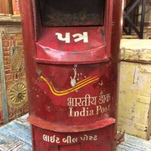 KH22 104 A indian accessory letterbox red unique close