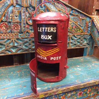KH22 104 C indian accessory letterbox red unique open