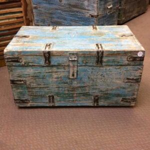kh22 179 b indian furniture trunk storage shabby chest box front