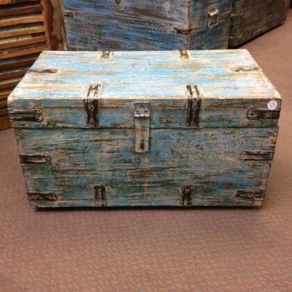 kh22 179 b indian furniture trunk storage shabby chest box front